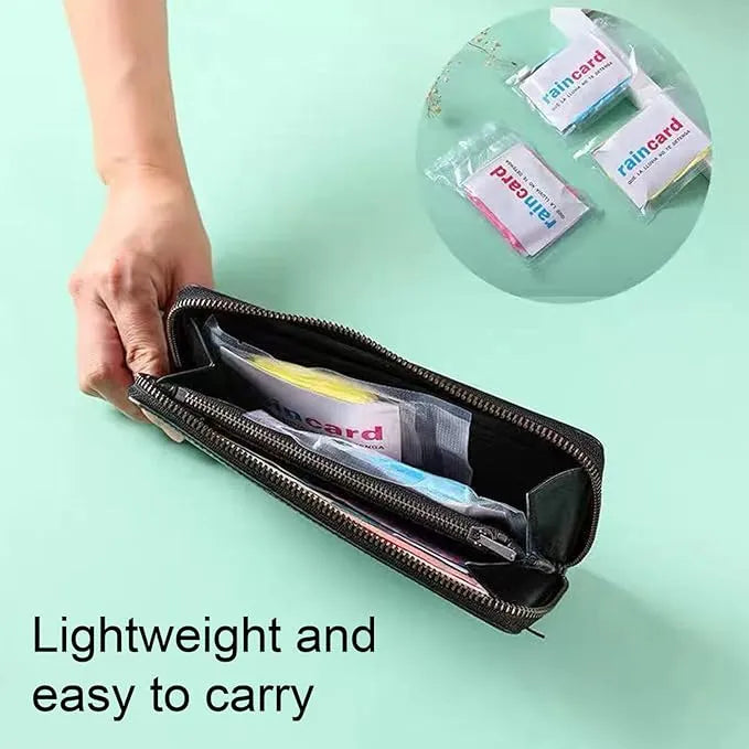 Disposable Pocket Rain Cards (Pack of 5)